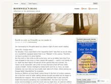 Tablet Screenshot of bothwellsblog.wordpress.com