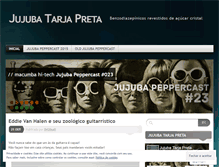 Tablet Screenshot of jujubatarjapreta.wordpress.com