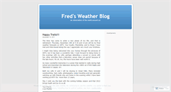 Desktop Screenshot of fredpfeiffer.wordpress.com