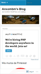Mobile Screenshot of anxombm.wordpress.com