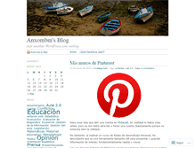 Tablet Screenshot of anxombm.wordpress.com