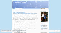 Desktop Screenshot of blakeandsarah.wordpress.com