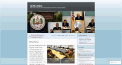 Desktop Screenshot of gcmconline.wordpress.com