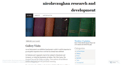 Desktop Screenshot of nkvaughan.wordpress.com