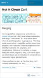 Mobile Screenshot of notaclowncar.wordpress.com