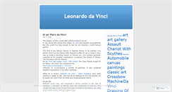 Desktop Screenshot of leonardodavinci102.wordpress.com