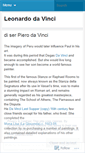 Mobile Screenshot of leonardodavinci102.wordpress.com
