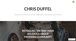 Desktop Screenshot of chrisduffel.wordpress.com
