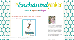 Desktop Screenshot of enchantedyankee.wordpress.com