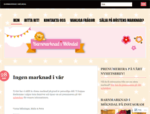 Tablet Screenshot of barnmarknadimolndal.wordpress.com