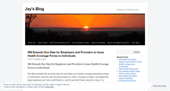Desktop Screenshot of jaymoore1756.wordpress.com
