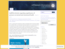 Tablet Screenshot of jeffrooney.wordpress.com
