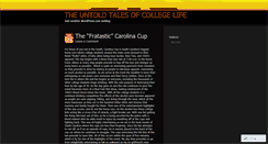 Desktop Screenshot of collegelegends.wordpress.com