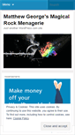 Mobile Screenshot of mattfewgeorge.wordpress.com