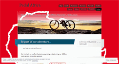 Desktop Screenshot of pedalafrica.wordpress.com