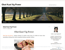 Tablet Screenshot of obatkuatvigpower1.wordpress.com