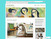 Tablet Screenshot of colorsmith.wordpress.com