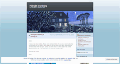 Desktop Screenshot of lialeendertz.wordpress.com