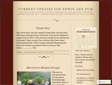 Tablet Screenshot of edwinandeviemartinez.wordpress.com
