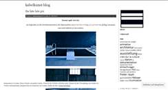 Desktop Screenshot of kabelkunst.wordpress.com