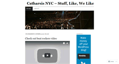 Desktop Screenshot of catharsisllc.wordpress.com