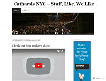 Tablet Screenshot of catharsisllc.wordpress.com