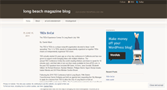 Desktop Screenshot of longbeachmag.wordpress.com