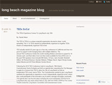 Tablet Screenshot of longbeachmag.wordpress.com