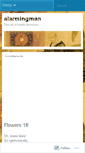 Mobile Screenshot of alarmingman.wordpress.com