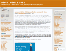 Tablet Screenshot of bitchwithbooks.wordpress.com