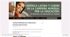 Desktop Screenshot of educacionenelmundo.wordpress.com