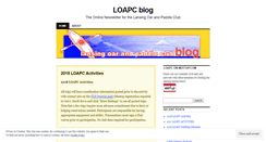 Desktop Screenshot of loapc.wordpress.com