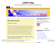 Tablet Screenshot of loapc.wordpress.com