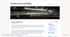 Desktop Screenshot of newjonnytransit.wordpress.com