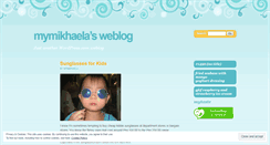 Desktop Screenshot of mymikhaela.wordpress.com