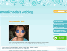 Tablet Screenshot of mymikhaela.wordpress.com