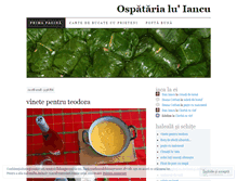 Tablet Screenshot of ospatariaiancului.wordpress.com