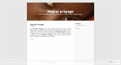 Desktop Screenshot of negrasprepago.wordpress.com