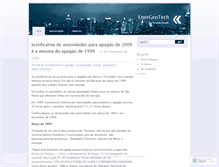 Tablet Screenshot of energentech.wordpress.com