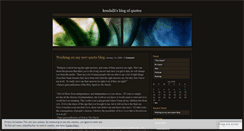 Desktop Screenshot of kendalli.wordpress.com