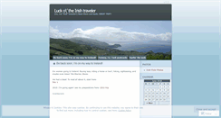 Desktop Screenshot of irishtraveler.wordpress.com