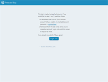 Tablet Screenshot of degenerativemyelopathytreatment.wordpress.com