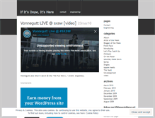 Tablet Screenshot of dopeisus.wordpress.com