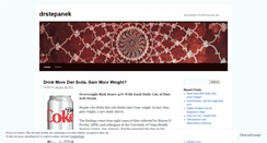 Desktop Screenshot of drstepanek.wordpress.com