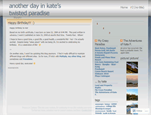 Tablet Screenshot of katefarrales.wordpress.com