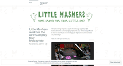 Desktop Screenshot of littlemashers.wordpress.com