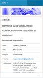 Mobile Screenshot of julieleguerrier.wordpress.com