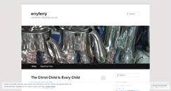 Desktop Screenshot of erryferry.wordpress.com