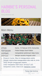 Mobile Screenshot of habibiezone.wordpress.com