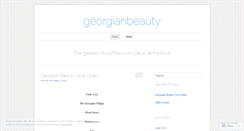 Desktop Screenshot of georgianbeauty.wordpress.com